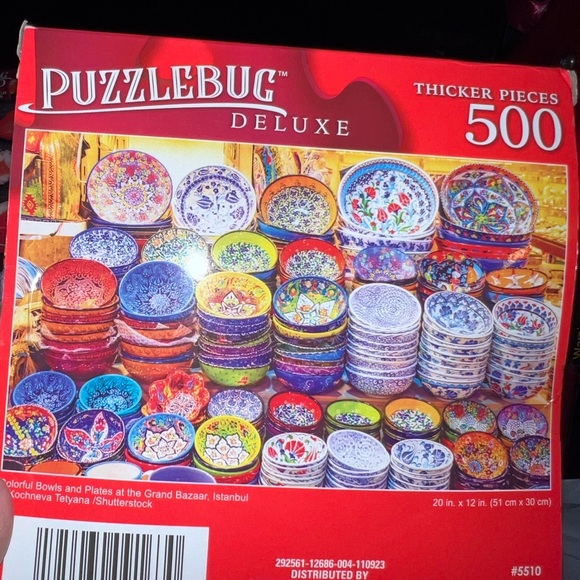PUZZLE BUG DELUXE 500 THICKER PIECES - Picture 9 of 9